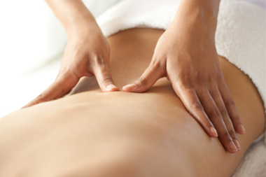 Lower Back Massage eg gluts, lower back, piriformis