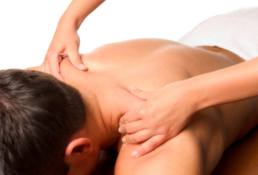 Upper Back Massage eg shoulder massage and trapezius, upper traps, rhombiods
